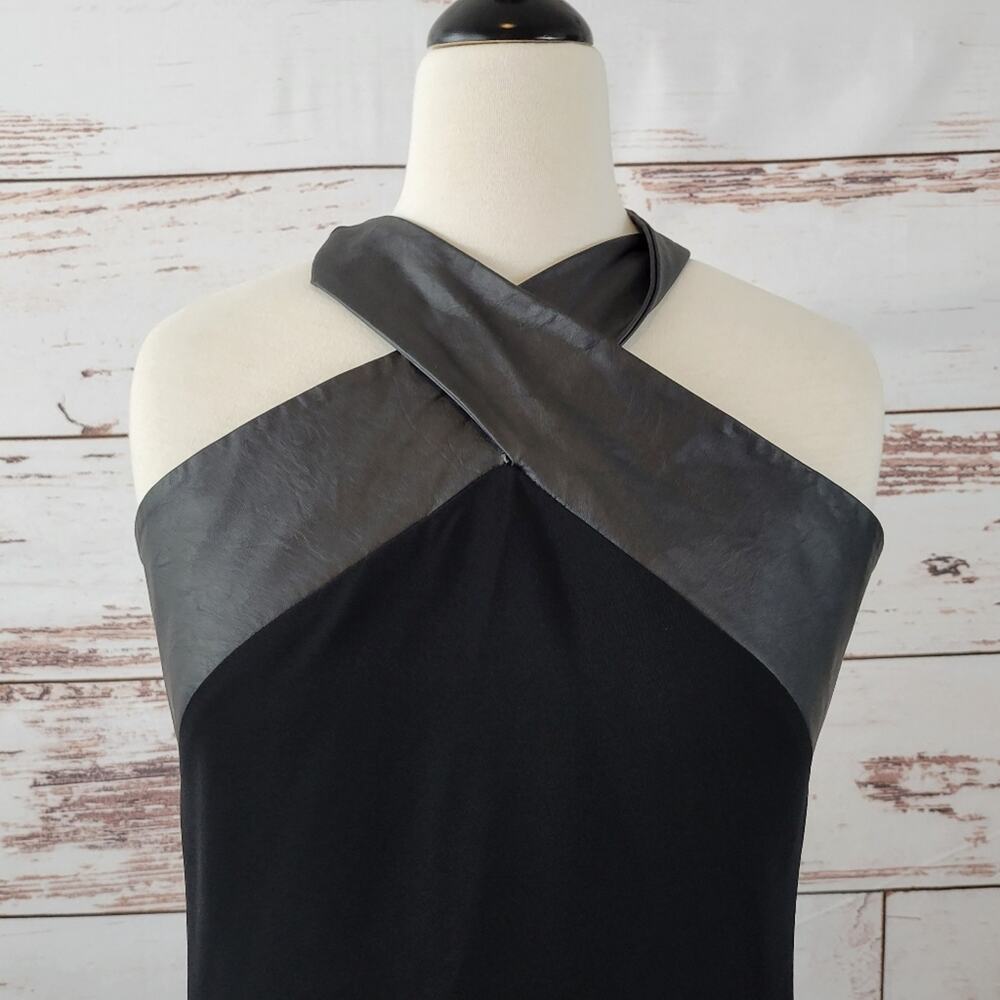 Carla Zampatti Cocktail Dress Black LBD Size 12 - Picture 4 of 8